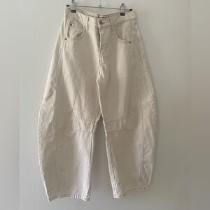 We The Free Lucky You Mid-Rise Barrel Jean